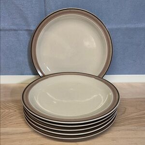 St Tropez by INTERNATIONAL salad plate SY-7921 stoneware Japan set of 6